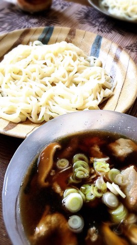 ☆簡単うまい 水沢うどん 豚肉つけ汁