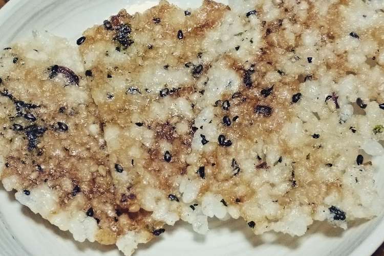 残りご飯で パリパリごはんせんべい レシピ 作り方 By Chikunchan クックパッド 簡単おいしいみんなのレシピが352万品