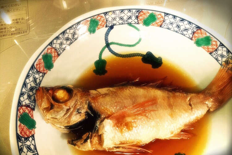 簡単 大目鯛 赤むつ のどぐろ 煮付 レシピ 作り方 By Senak クックパッド 簡単おいしいみんなのレシピが362万品