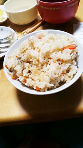 簡単炊き込みご飯黄金比