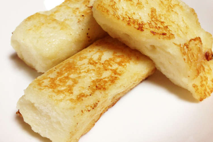 後期離乳食 手掴みしよ フレンチトースト レシピ 作り方 By すおっぺ クックパッド 簡単おいしいみんなのレシピが360万品