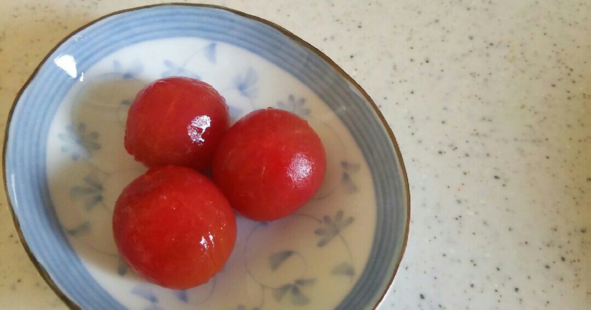 簡単 離乳食にも プチトマトの皮むき レシピ 作り方 By 山田里子 クックパッド