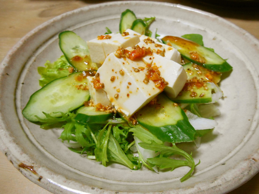 豆腐のギリシャ風サラダのレシピ