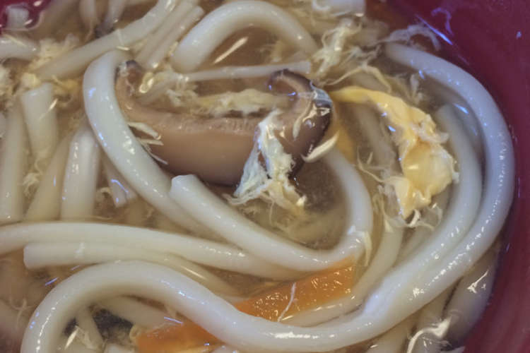 子供向け きのこと卵のうどん レシピ 作り方 By あろみ クックパッド 簡単おいしいみんなのレシピが359万品