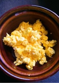 【離乳食 中期】玉子料理  炒り卵