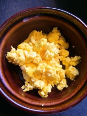【離乳食 中期】玉子料理  炒り卵の画像