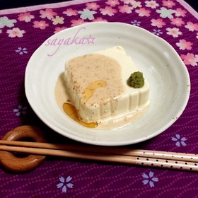 ハマる⁉︎ごまドレわさび冷奴♡