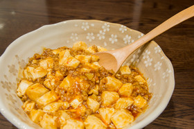 ピリッと美味しい麻婆豆腐
