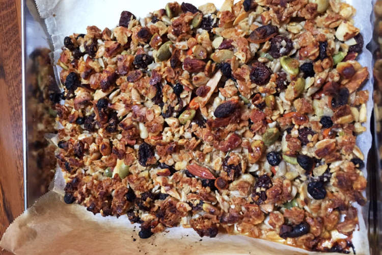 簡単 軽食 おやつに最適 シリアルバー レシピ 作り方 By メルシーヘルシー クックパッド 簡単おいしいみんなのレシピが352万品