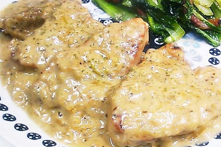 豚ロースかたまり クリーム煮 レシピ 作り方 By ガーイキッチン クックパッド 簡単おいしいみんなのレシピが350万品