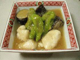 蒸し野菜のみぞれあん