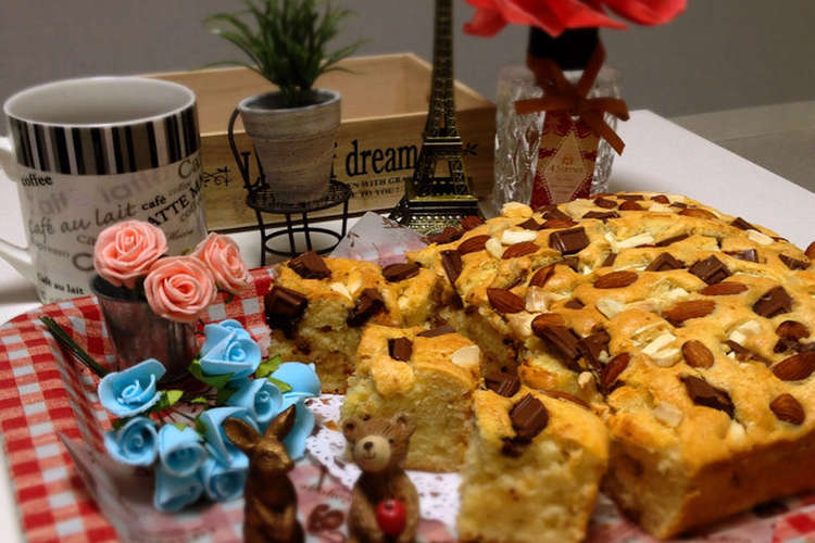 生クリーム 板チョコバナナケーキ レシピ 作り方 By Sarry クックパッド