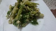 春5番目の山菜・シャクの天ぷらの写真