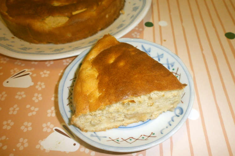 りんごバナナケーキ レシピ 作り方 By 白いぐれーぷ クックパッド