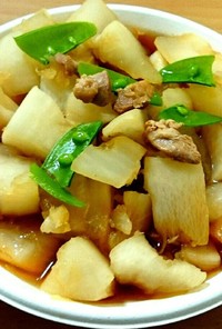 レンジで簡単❗鶏肉と大根の煮物