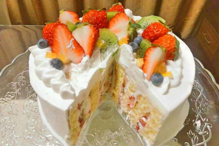 切ってビックリ ロールショートケーキ レシピ 作り方 By Ichyuichyu クックパッド 簡単おいしいみんなのレシピが360万品