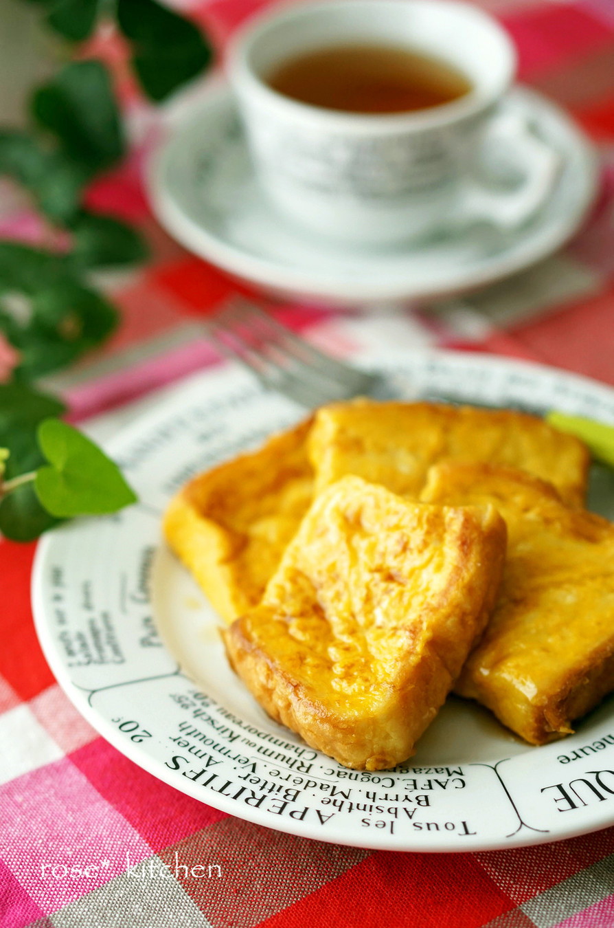 アーモンドミルク☆フレンチトースト by ＊＊rose＊＊ 【クックパッド】 簡単おいしいみんなのレシピが396万品