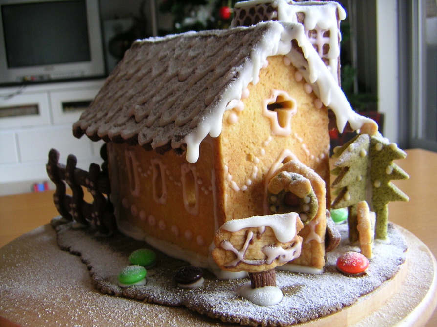 クリスマス☆クッキーハウスの画像