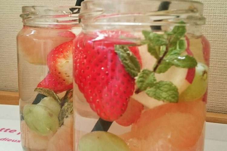 ビタミンチャージにフレーバーウォーター レシピ 作り方 By 咲耶さくら クックパッド 簡単おいしいみんなのレシピが376万品