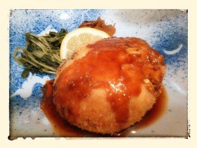 ベジタリアンの豆腐かつ。