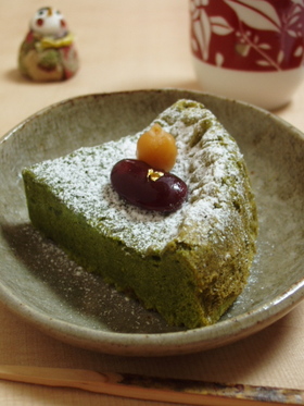 .**抹茶のガトーショコラ.**