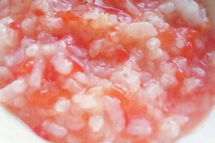 離乳食中期 トマトリゾット レシピ 作り方 By らーたんるーたんママ クックパッド 簡単おいしいみんなのレシピが359万品