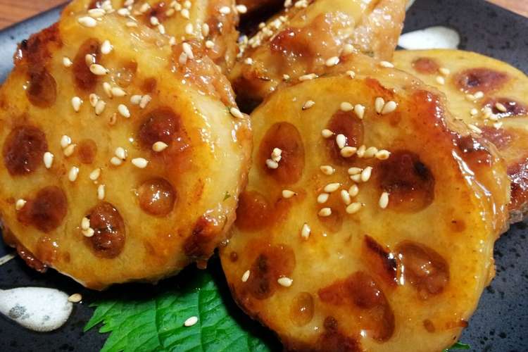 大葉香る レンコンの肉詰め レシピ 作り方 By Yukimama クックパッド