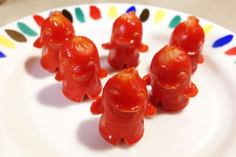 簡単 キャラ弁 おかず ソーセー人 レシピ 作り方 By きょゆず クックパッド 簡単おいしいみんなのレシピが354万品