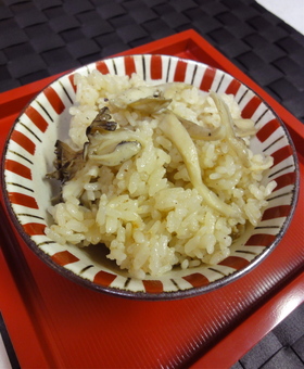 まいたけの炊き込みご飯