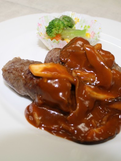 牛肉の野菜とマッシュポテト包み【学校給食の写真