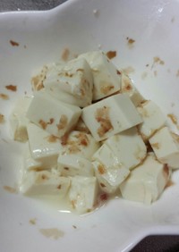 豆腐のおかか和え(離乳食 中期～)