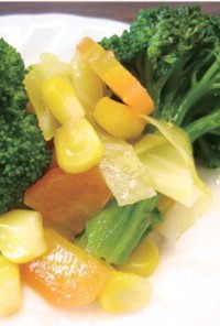 四種野菜のフルーツドレッシング【学校給食
