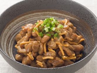 【簡単朝食】納豆のパリッと和え	の画像