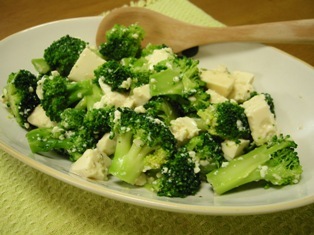 豆腐とブロッコリーのサラダの画像