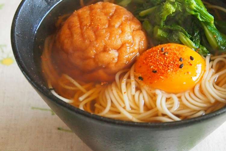 残りものde菜の花うどん レシピ 作り方 By オリエンタルママ クックパッド 簡単おいしいみんなのレシピが364万品