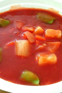 減塩❗春野菜のトマトスープ＆リゾット