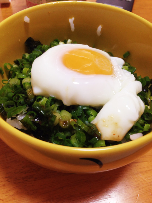 牛角を再現✨ネギ玉丼の画像