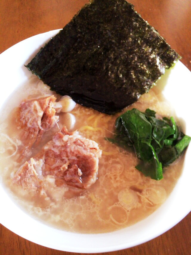 骨未使用 簡単本格とんこつ醤油ラーメンの画像