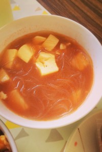 5分でできる中華風簡単スープ