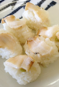 ニシ貝の寿司