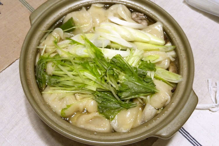 体ぽかぽかスパイシー 花椒の水餃子鍋 レシピ 作り方 By みみままる クックパッド 簡単おいしいみんなのレシピが360万品