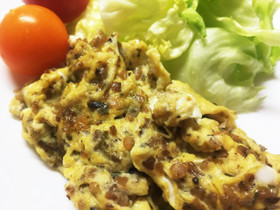 美味しい♪そば茶の実入りスクランブル☆