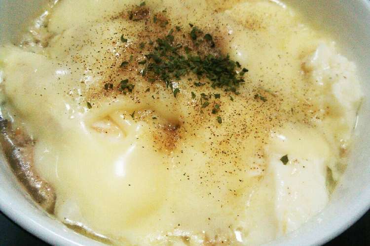 小腹がすいたときのお豆腐チーズ レシピ 作り方 By よねちき クックパッド