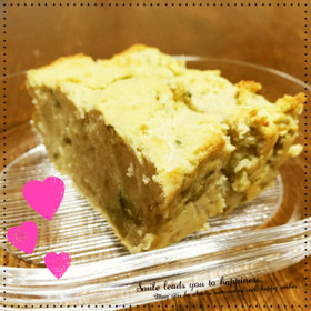 おからでりんごとさつまいもケーキ♡