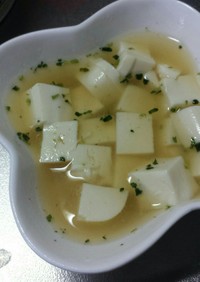 豆腐の味噌汁(離乳食 中期～)