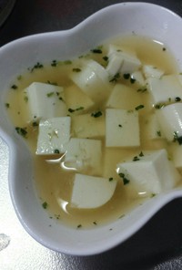 豆腐の味噌汁(離乳食 中期～)