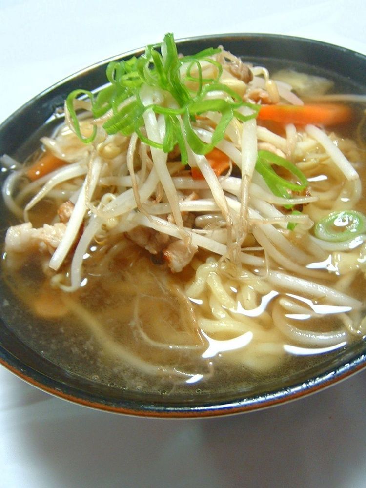 野菜ラーメンのレシピ
