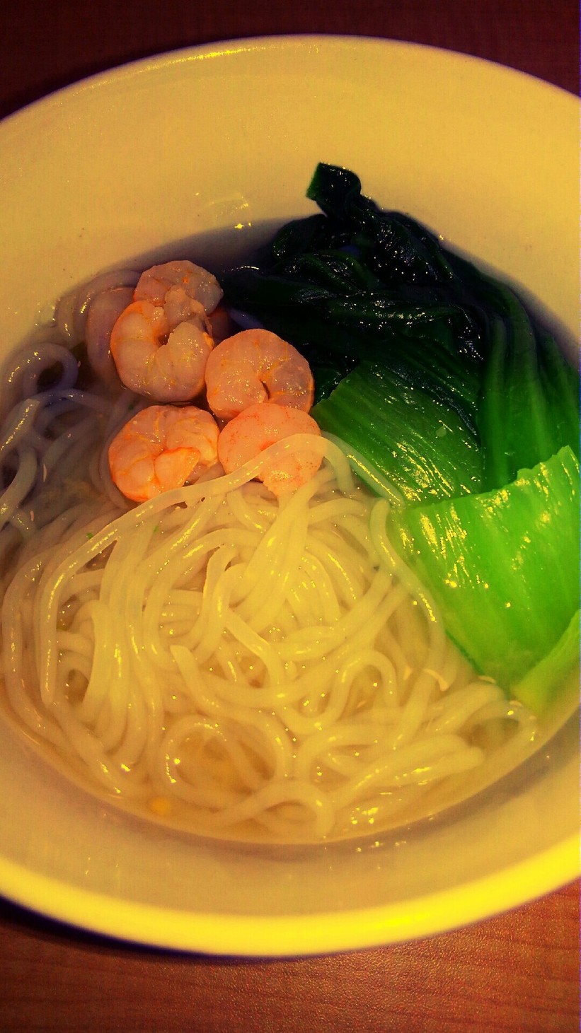 しらたきと青梗菜の味噌スープ(生姜風味)の画像