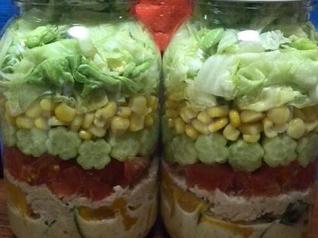 100均容器でジャーサラダ レシピ 作り方 By アニス タトリン クックパッド 簡単おいしいみんなのレシピが354万品