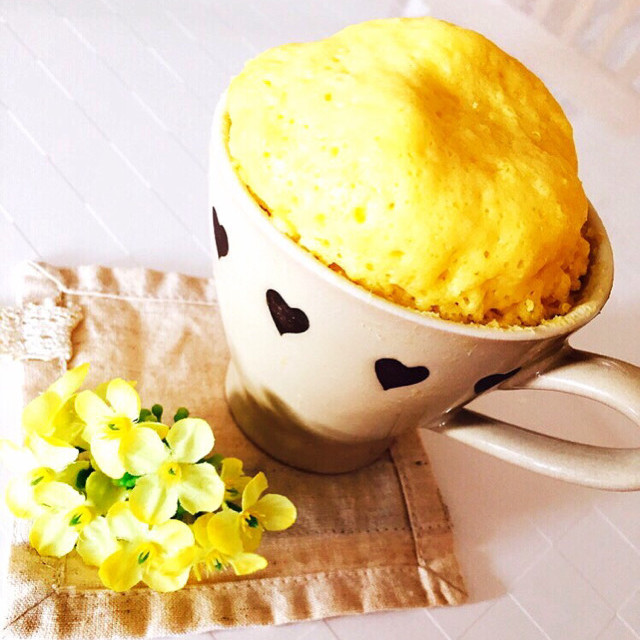 簡単おやつ Hmでマグカップケーキ レシピ 作り方 By スガマリちゃん クックパッド